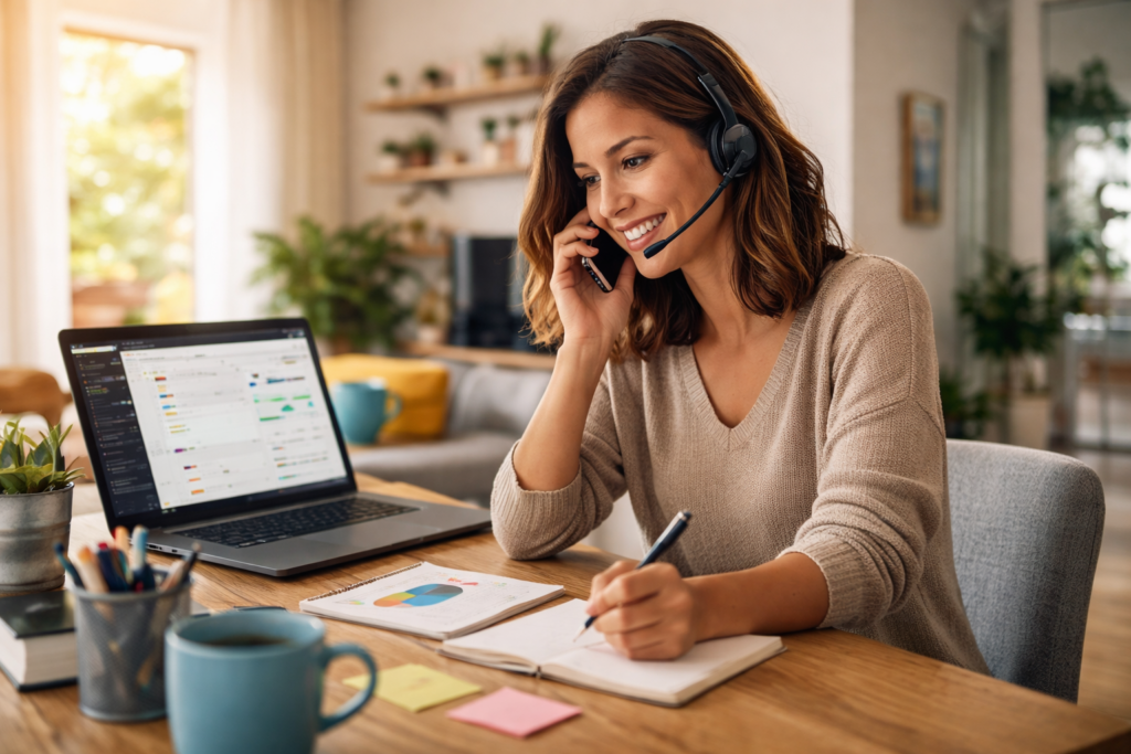Oportunidad freelance para asesores comerciales telefónicos que quieran trabajar de forma remota contactando leads de centros de estética en España. La vacante ofrece salario fijo mensual en USD, comisiones por cita y posibilidad de crecimiento a jornada completa.