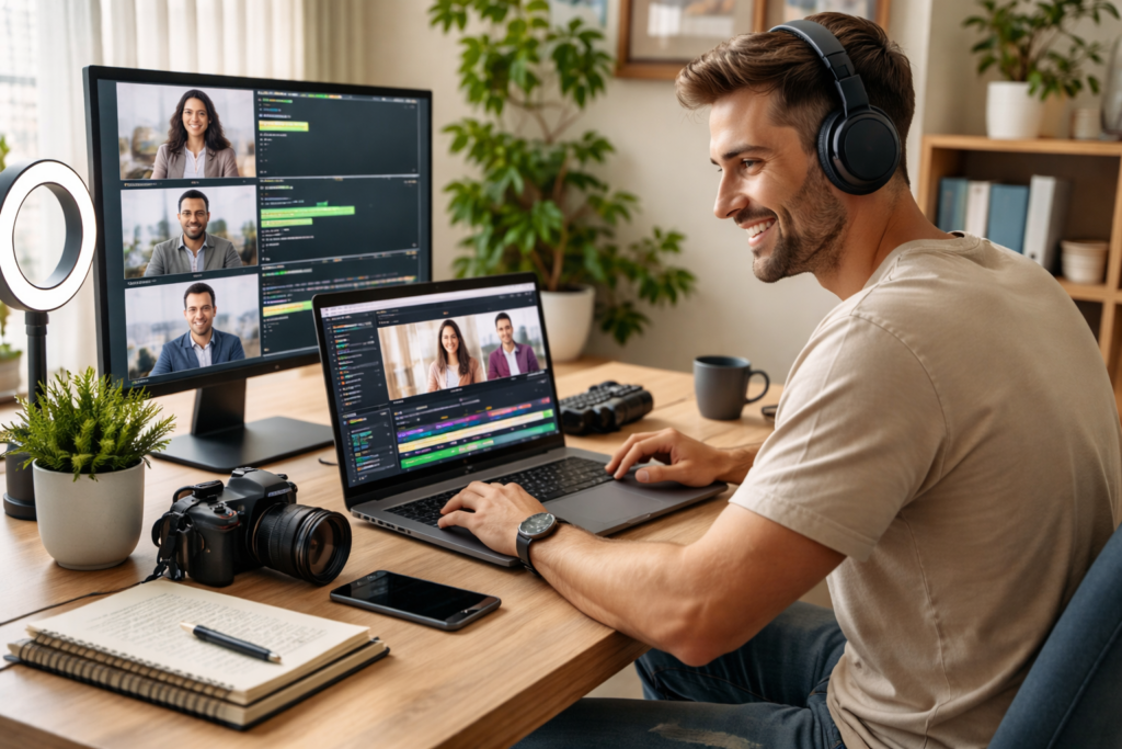 Proyecto freelance para crear videos de YouTube de 12 minutos con apoyo de IA, enfocados en temas específicos y con acabado realista. Ideal para editores con experiencia en contenido audiovisual atractivo, herramientas de edición y uso responsable de recursos con licencias adecuadas.